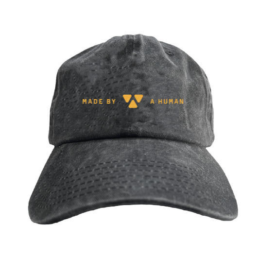 Made by a Human Dad Cap